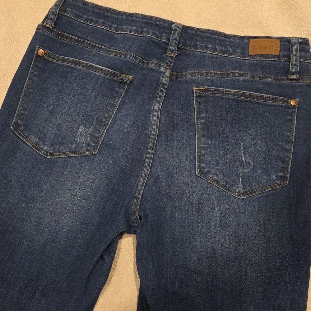 Judy Blue Relaxed Fit Dark Indigo Jeans, Size 31